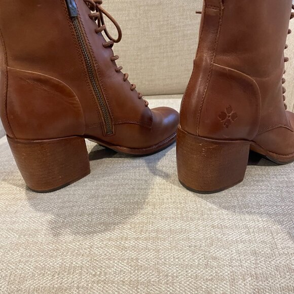 Patricia Nash- Sicily Brown Ankle Boot - Picture 4 of 9